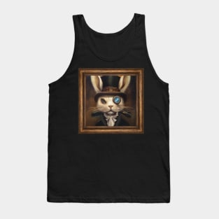 Steampunk Rabbit Self Portrait Tank Top